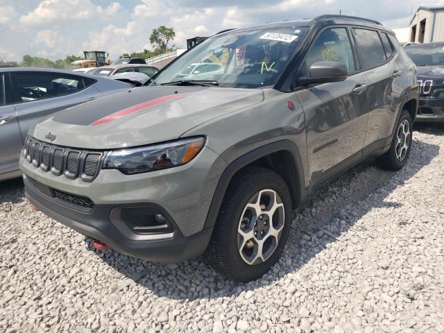 Photo 2 from auction – 2022 JEEP COMPASS TR with VIN 3C4NJDDB4NT124174