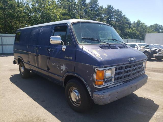 DODGE RAM VAN B2 1992 with VIN 2B7HB21Y6NK143571 - Photo from auction
