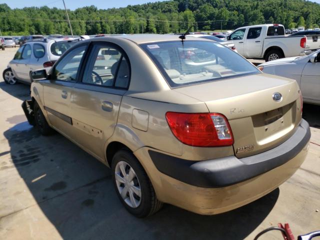 Photo 3 from auction – 2006 KIA RIO BASE with VIN KNADE123566129290