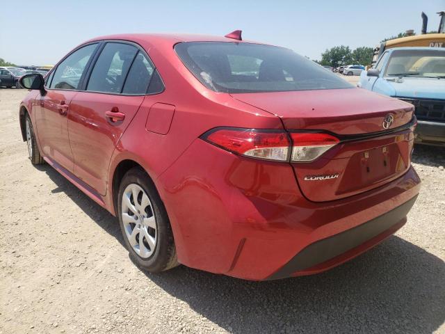 Photo 3 from auction – 2021 TOYOTA COROLLA LE with VIN 5YFEPMAE0MP248182