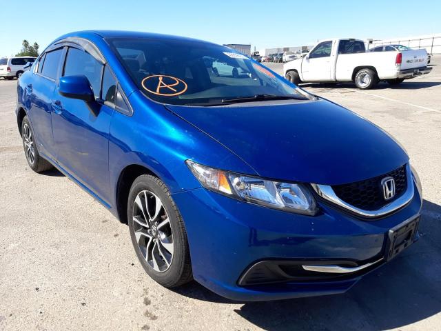 HONDA CIVIC LX 2013 with VIN 19XFB2F55DE223540 - Photo from auction