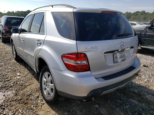 Photo 3 from auction – 2007 MERCEDES-BENZ ML 350 with VIN 4JGBB86E07A291264