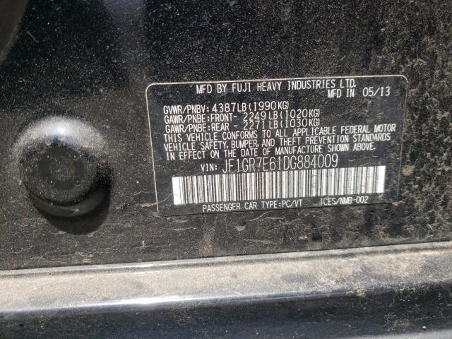 Photo 10 from auction – 2013 SUBARU IMPREZA WR with VIN JF1GR7E61DG884009