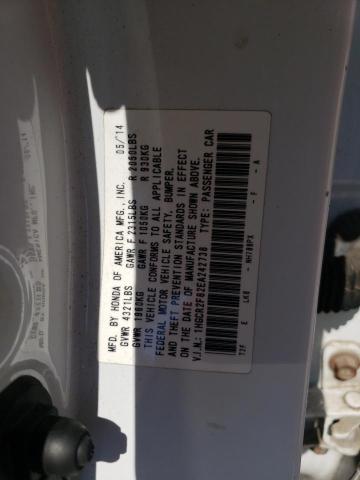 Photo 10 from auction – 2014 HONDA ACCORD EXL with VIN 1HGCR2F82EA242738