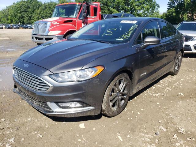 Photo 2 from auction – 2018 FORD FUSION SE with VIN 3FA6P0LU6JR162260