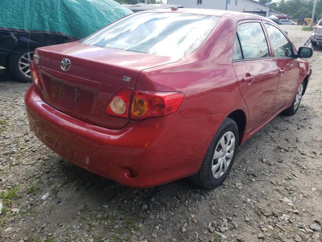 Photo 4 from auction – 2009 TOYOTA COROLLA BA with VIN 2T1BU40E59C126745