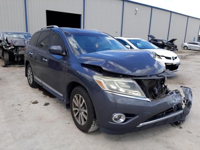 NISSAN PATHFINDER 2014 with VIN 5N1AR2MN6EC695100 - Photo from auction