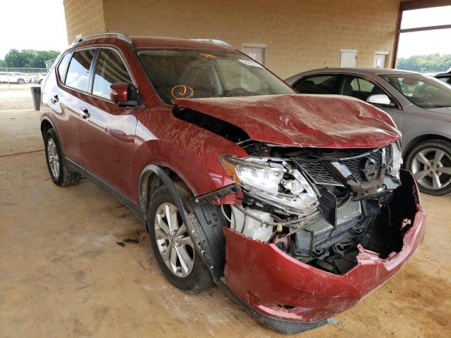 NISSAN ROGUE S 2015 with VIN KNMAT2MV4FP555983 - Photo from auction