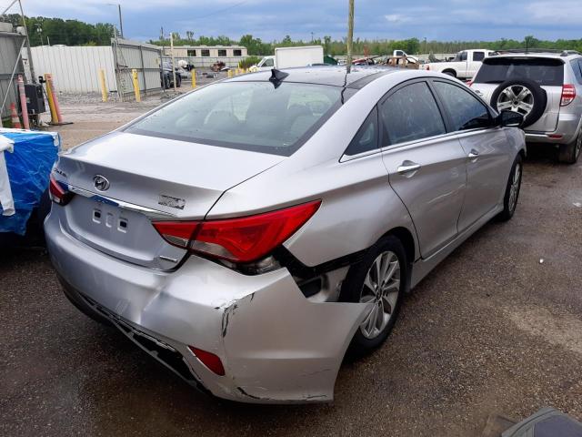Photo 4 from auction – 2014 HYUNDAI SONATA SE with VIN 5NPEC4AC7EH909098