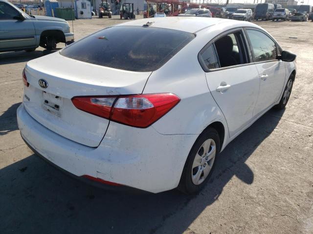 Photo 4 from auction – 2016 KIA FORTE LX with VIN KNAFK4A67G5617355