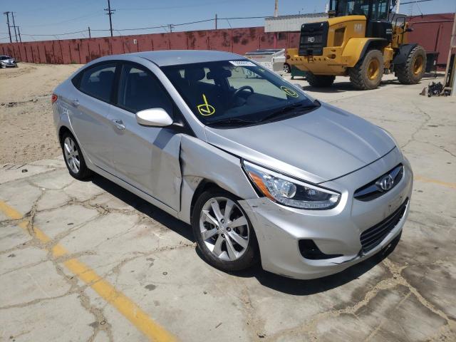 HYUNDAI ACCENT GLS 2014 with VIN KMHCU4AEXEU611720 - Photo from auction
