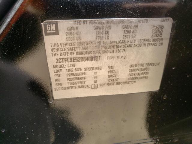 Photo 10 from auction – 2011 GMC TERRAIN SL with VIN 2CTFLXE52B6400137