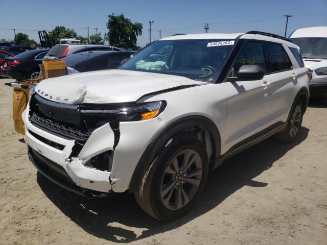 Photo 2 from auction – 2021 FORD EXPLORER X with VIN 1FMSK8DH5MGA84147