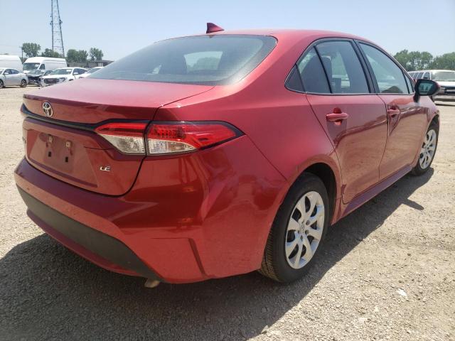 Photo 4 from auction – 2021 TOYOTA COROLLA LE with VIN 5YFEPMAE0MP248182
