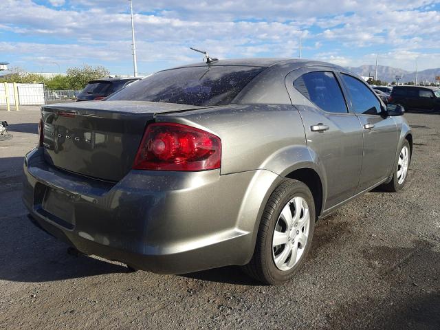 Photo 4 from auction – 2012 DODGE AVENGER SE with VIN 1C3CDZAB8CN294734