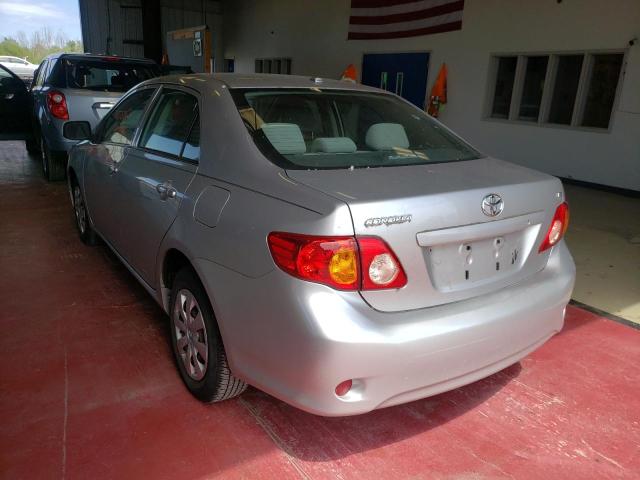 Photo 3 from auction – 2009 TOYOTA COROLLA BA with VIN 1NXBU40E69Z131127