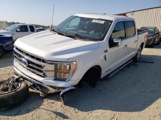 Photo 2 from auction – 2021 FORD F150 SUPER with VIN 1FTFW1ED3MFC85662