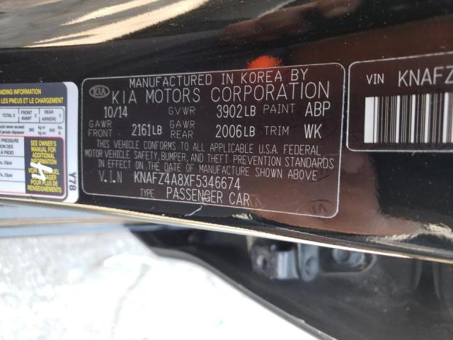 Photo 10 from auction – 2015 KIA FORTE EX with VIN KNAFZ4A8XF5346674
