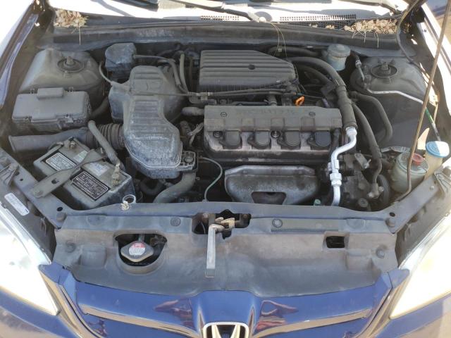 Photo 7 from auction – 2005 HONDA CIVIC LX with VIN 2HGES16565H521771