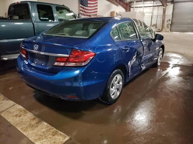 Photo 4 from auction – 2015 HONDA CIVIC LX with VIN 19XFB2F54FE071950