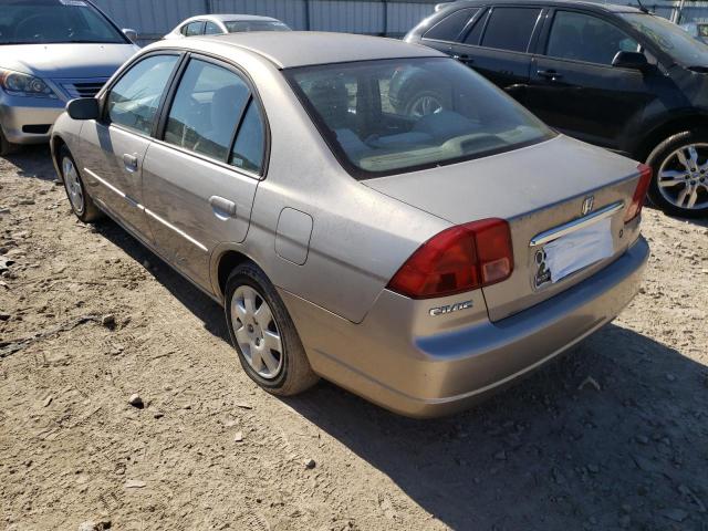Photo 3 from auction – 2002 HONDA CIVIC EX with VIN 1HGES267X2L047975