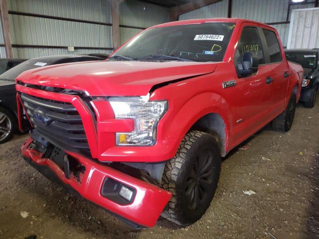 Photo 2 from auction – 2017 FORD F150 SUPER with VIN 1FTEW1CP3HKC70620