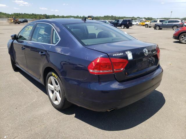 Photo 3 from auction – 2012 VOLKSWAGEN PASSAT SE with VIN 1VWBP7A33CC024380