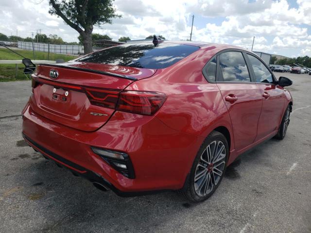Photo 4 from auction – 2021 KIA FORTE GT with VIN 3KPF44AC2ME366375
