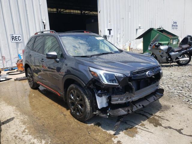 SUBARU FORESTER S 2022 with VIN JF2SKAJC4NH452514 - Photo from auction