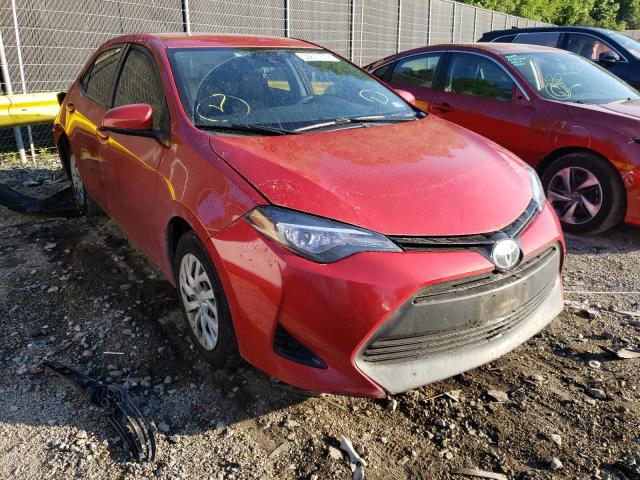 TOYOTA COROLLA L 2018 with VIN 5YFBURHE2JP806043 - Photo from auction