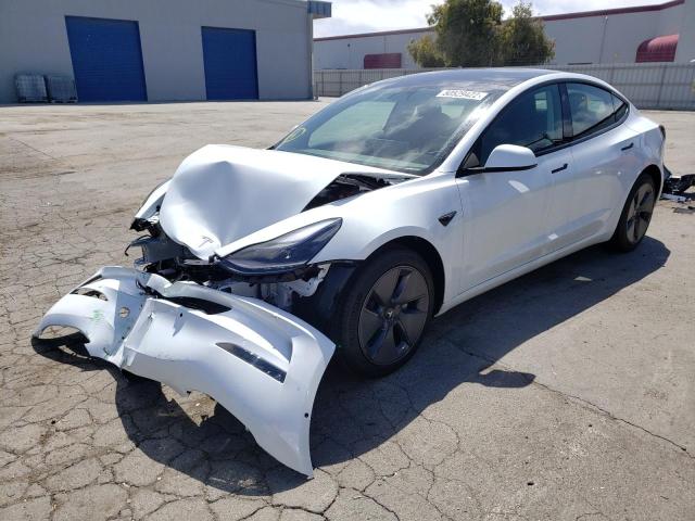 Photo 2 from auction – 2022 TESLA MODEL 3 with VIN 5YJ3E1EB5NF257582
