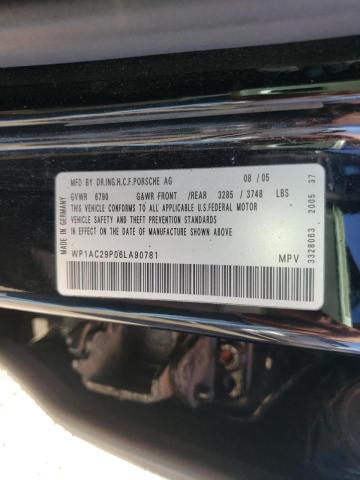 Photo 10 from auction – 2006 PORSCHE CAYENNE TU with VIN WP1AC29P06LA90781
