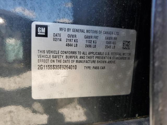 Photo 10 from auction – 2014 CHEVROLET IMPALA LTZ with VIN 2G1155S35E9264010