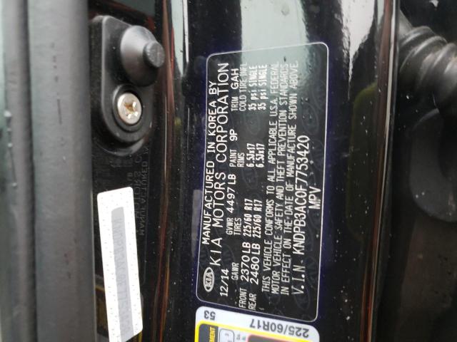 Photo 10 from auction – 2015 KIA SPORTAGE L with VIN KNDPB3AC0F7753420