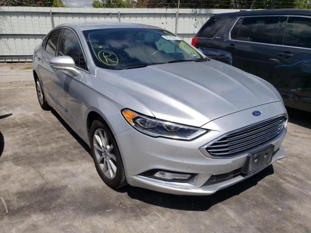 FORD FUSION SE 2017 with VIN 3FA6P0HD2HR122843 - Photo from auction