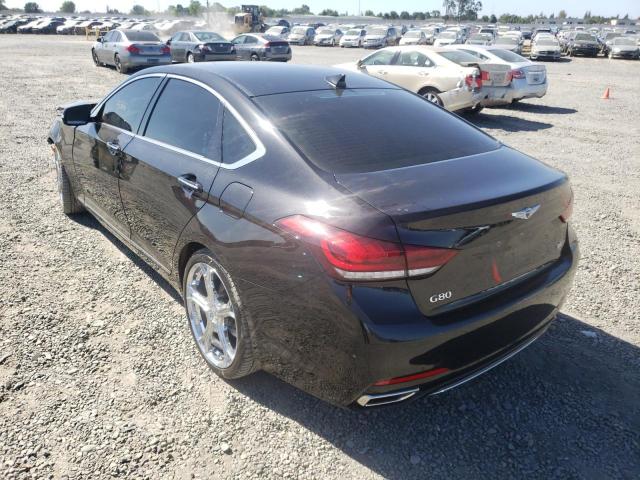 Photo 3 from auction – 2018 GENESIS G80 BASE with VIN KMHGN4JE0JU232184