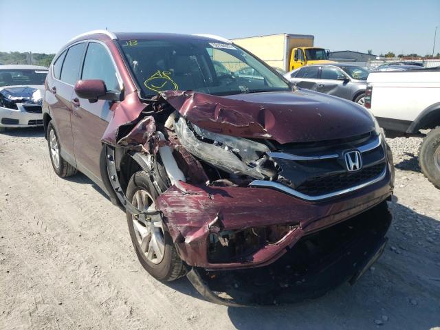 HONDA CR-V EXL 2015 with VIN 2HKRM4H77FH635524 - Photo from auction