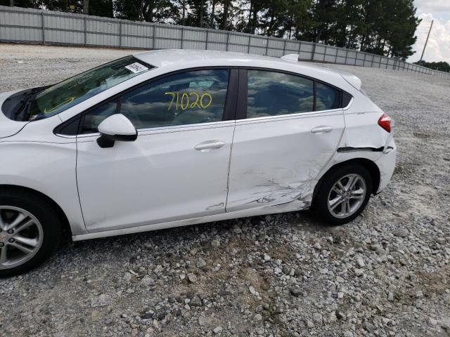 Photo 9 from auction – 2017 CHEVROLET CRUZE LT with VIN 3G1BE6SM9HS609503
