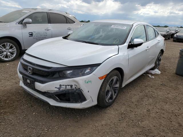 Photo 2 from auction – 2020 HONDA CIVIC LX with VIN 19XFC2F63LE202853