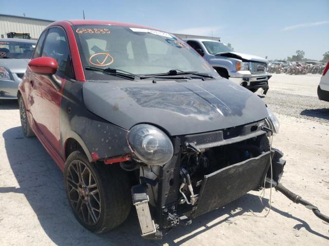 FIAT 500 ABARTH 2015 with VIN 3C3CFFFH1FT638835 - Photo from auction