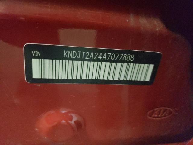 Photo 10 from auction – 2010 KIA SOUL with VIN KNDJT2A24A7077888