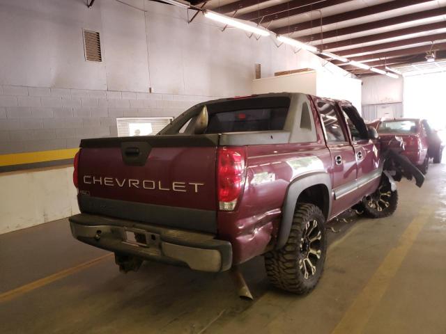 Photo 4 from auction – 2004 CHEVROLET AVALANCHE with VIN 3GNEK12T44G137433
