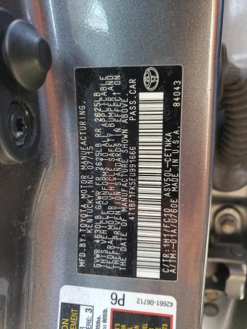 Photo 10 from auction – 2015 TOYOTA CAMRY LE with VIN 4T1BF1FK5FU991666