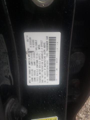 Photo 10 from auction – 2015 HONDA ACCORD SPO with VIN 1HGCR2F53FA015047