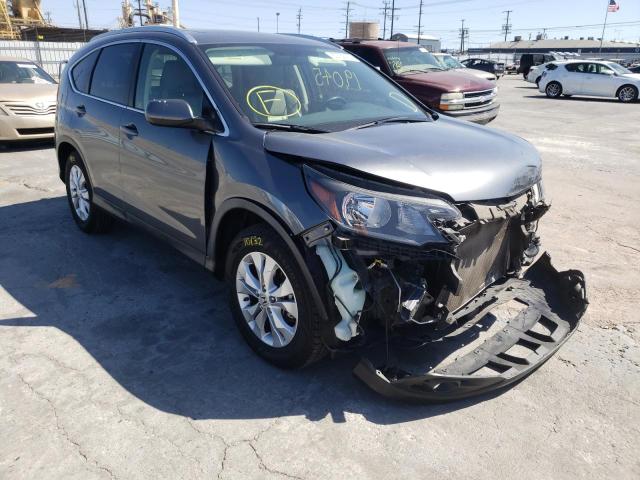 HONDA CR-V EXL 2012 with VIN JHLRM4H7XCC025787 - Photo from auction