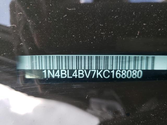 Photo 10 from auction – 2019 NISSAN ALTIMA S with VIN 1N4BL4BV7KC168080