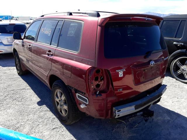 Photo 3 from auction – 2007 TOYOTA HIGHLANDER with VIN JTEHP21A370204654