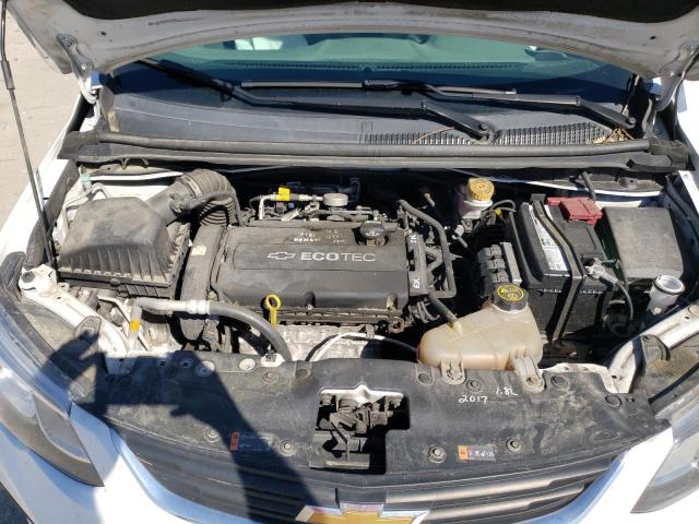Photo 7 from auction – 2017 CHEVROLET SONIC LT with VIN 1G1JD5SH3H4108960