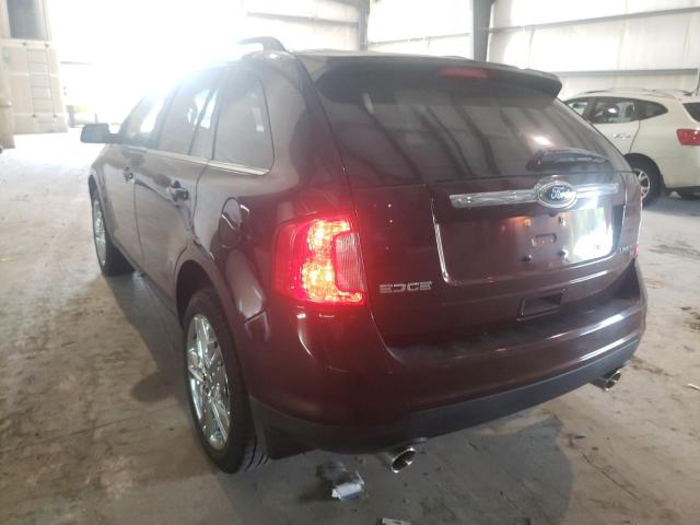 Photo 3 from auction – 2012 FORD EDGE LIMIT with VIN 2FMDK4KC6CBA34601