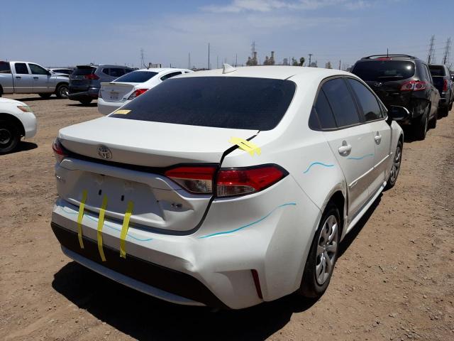Photo 4 from auction – 2020 TOYOTA COROLLA LE with VIN 5YFEPRAE5LP139485